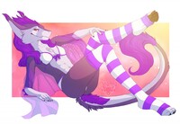 Commission: Sergal Socks