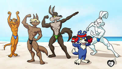 VKET Summer 2023 - Gamer Supps Goods by ChevronTheWolf -- Fur