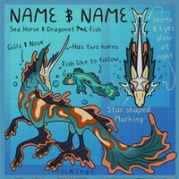 Sea Horse & Dragonet Fish CLOSED