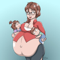 Sarah with her Children