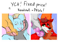 [YCH] Paw lover! [OPEN]