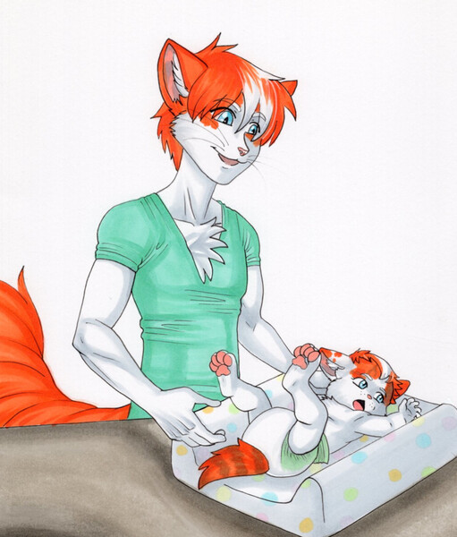 Plastic Padding Proven more Protective [Art by StarryBlur] by TailsCorra --  Fur Affinity [dot] net