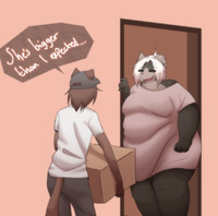 Getting bigger clothes!