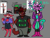 My Redesigned Helluva/Hazbin oc’s (part 1)