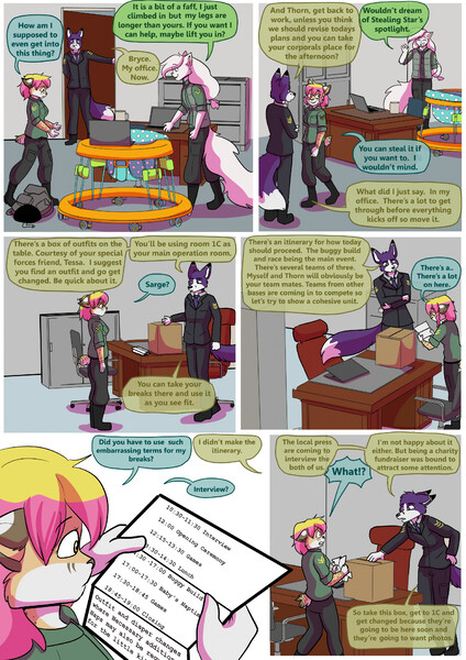 Plastic Padding Proven more Protective [Art by StarryBlur] by TailsCorra --  Fur Affinity [dot] net