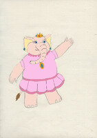 Princess Peach turns into an Elephant II