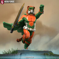 CriptoCat (Hero Forge): Flying With Sword