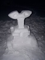 snow wall-E