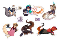 Sticker pack commish №1
