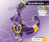 [SOLD] Goodra x Umbreon Fusion ADOPT!