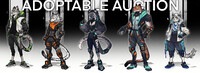 Cyberpunk leopards adopts auction (closed)