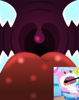 Mommy Shark's Mouth and Uvula