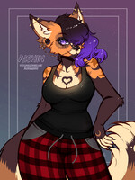 Sketch for raffle winner on Bluesky