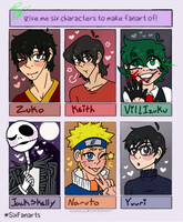 Six Fanarts