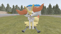 Braixen Learned Sit