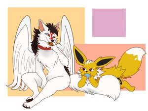 Eeveelutions by LupiArts -- Fur Affinity [dot] net