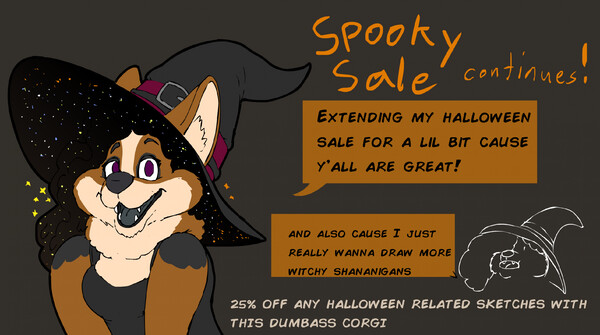 Spooky month! — Weasyl