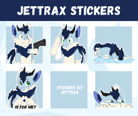 Jettrax Stickers