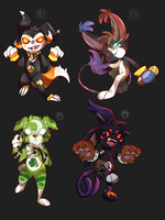 Digimons Batch76_ setprice OPEN 0/4 by pikachim -- Fur Affinity