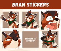 Bran Stickers