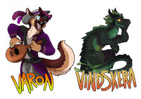 Varon/Vindskera badges