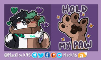 Stickers for Fin and Jamie 💜