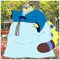 Debbie in Hanbok