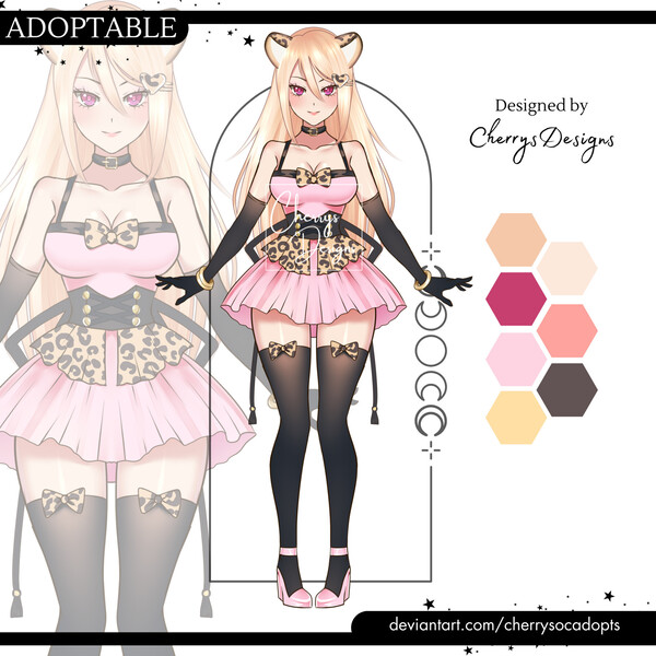 (OPEN) Auction Adopt: Vtuber 1 by CherrysDesigns -- Fur Affinity [dot] net (OPEN) Auction Adopt: Vtuber 1 by CherrysDesigns