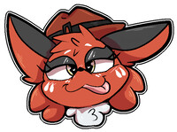 Noir Nickit Sticker
