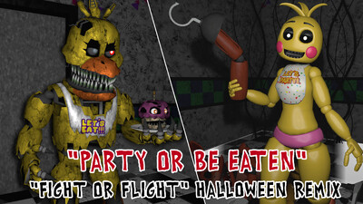 Stream 【FNAF UTAU】Fight or Flight Nightmare Chica VS Toy Chica