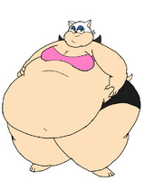 Fat Rouge The Bat swimsuit