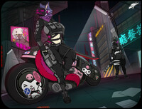 Repost) 💀🐺 by Zomboyde -- Fur Affinity [dot] net