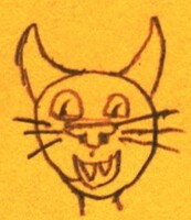 Scaredy-cat : r/doodles