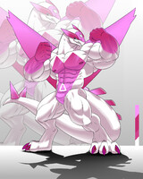 Shiny Rayquaza pokedad adopt by Valentine_Eisenberg -- Fur