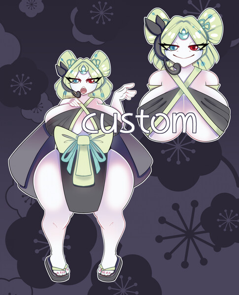 Custom Meloetta! - YCH.Commishes