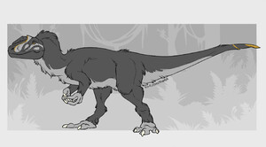 Alixiros the Deinonychus by Kalemendrax -- Fur Affinity [dot] net