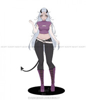Adopt Demon Lady (open auction)