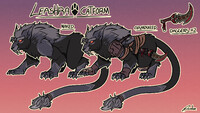 Leashra Cat form Reference