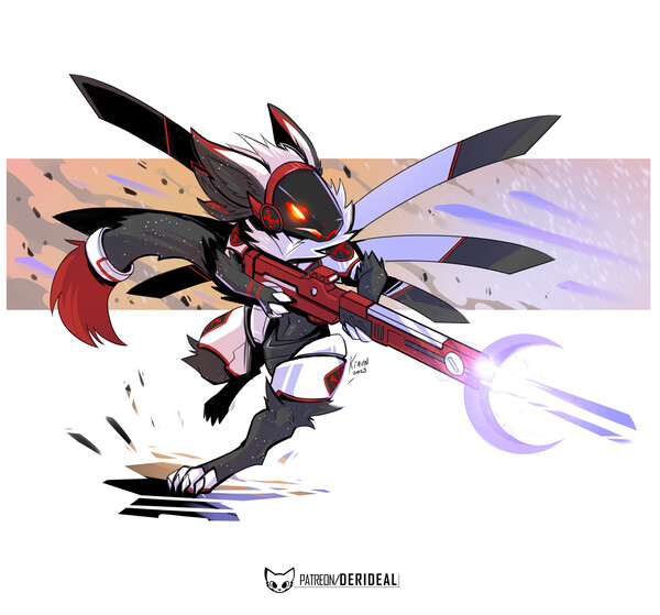 Murder drones (fan art) by Ripli -- Fur Affinity [dot] net