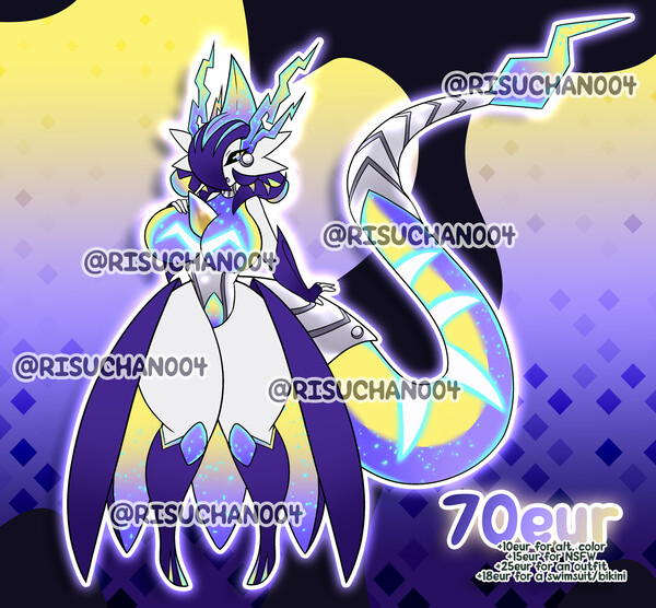 ✨ CLOSED - Walking Wake x Arceus FUSION ADOPT by risuchan004 -- Fur  Affinity [dot] net