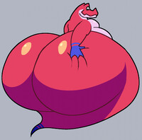 Squishy butt like a bed