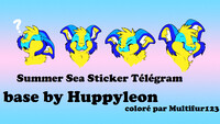 Summer Sea - Stickers télégram