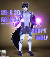 (SOLD) Adopt warrior wolf (4 days)