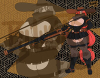 cowgirl steampunk commission