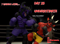 Fightober Day 23: Underestimate Pt 2