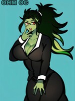 OC - orc teacher -Sylvia