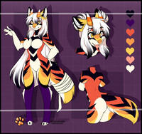 HQ DETAILED HALLOWEEN PROTOGEN ADOPT + 4 TELEGRAM STICKERS by AnalShop --  Fur Affinity [dot] net