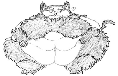 Mime an Fat by Fishman_Paul -- Fur Affinity [dot] net