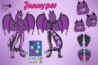Junnyper Dragoness Form Ref Sheet 2023