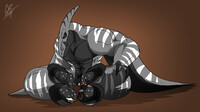 REVAZZ AND HIS SMOL RAPTOR